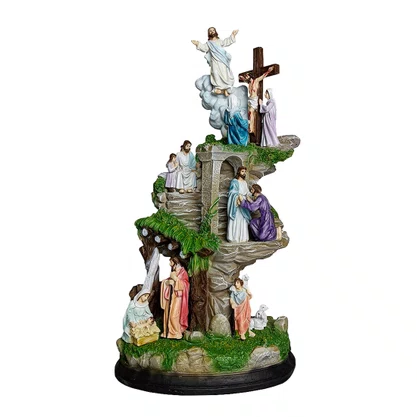 Imagem Vida de Jesus de Resina Nacional - 39 cm