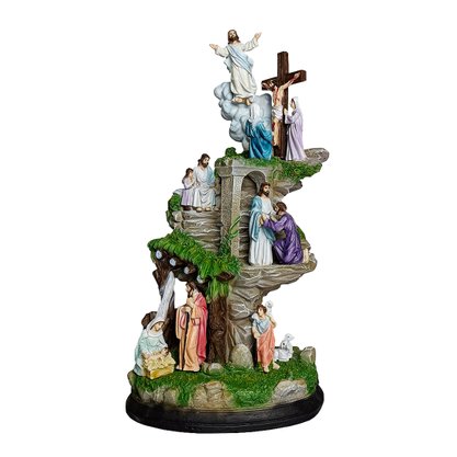 Imagem Vida de Jesus de Resina Nacional - 39 cm