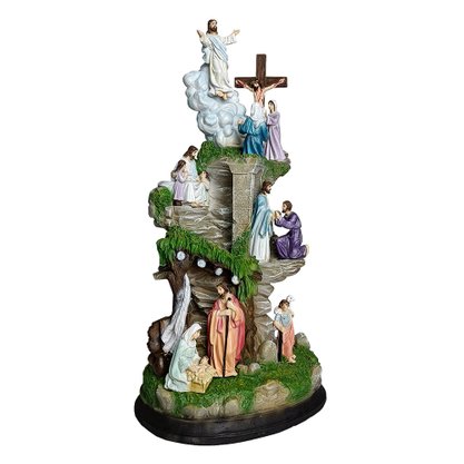 Imagem Vida de Jesus de Resina Nacional - 39 cm