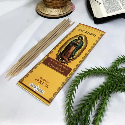 Incenso em Vareta de Nossa Senhora Guadalupe com Aroma