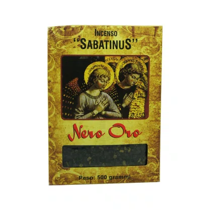 Incenso Liturgico Sabatinus Nero Oro 500 gramas