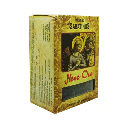 Incenso Liturgico Sabatinus Nero Oro 500 gramas