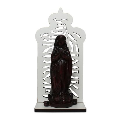 Kit Imagem Resina Fac-símile Vela e Suporte