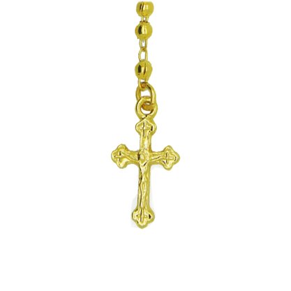 Lembrança Casamento Terço Dourado