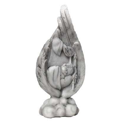 Lembrança de Batismo em Mármore - 14 cm x 7,5 cm