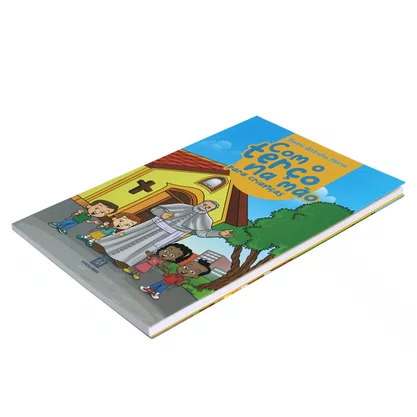 Livro com o Terço na Mão Criança Padre Antônio Maria