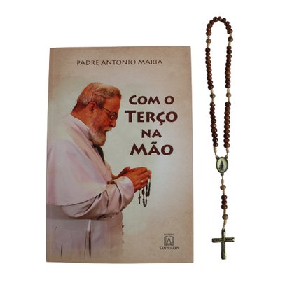 Livro com o Terço na Mão Padre Antônio Maria