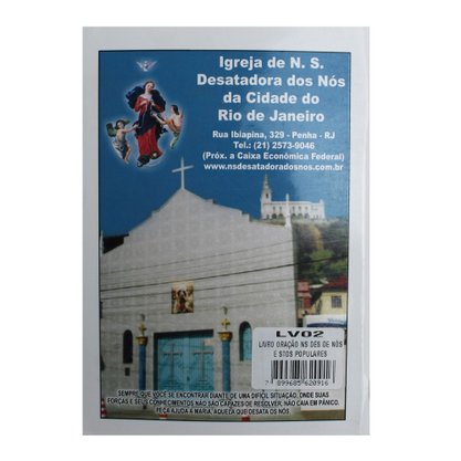 Livro de Orações Nossa Senhora Desatadora dos Nós e Santos Populares