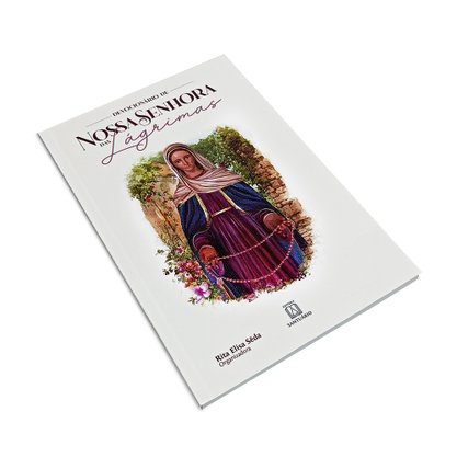 Livro Devocionário de Nossa Senhora das Lágrimas com Medalha
