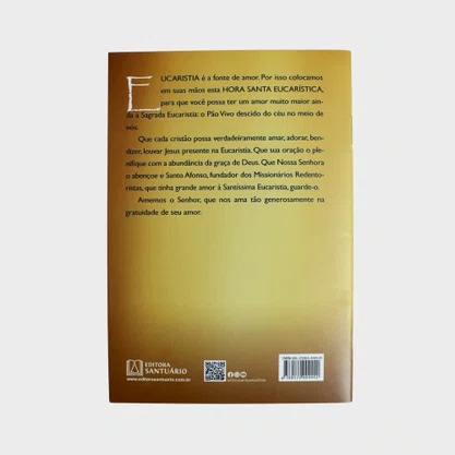Livro Hora Santa Eucarística