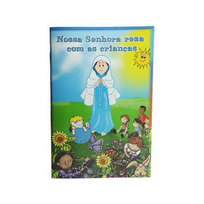 Livro Nossa Senhora Reza com as Crianças