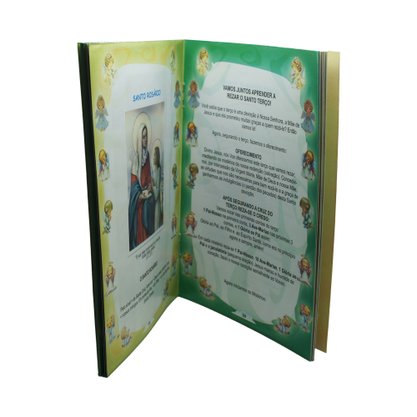 Livro Nossa Senhora Reza com as Crianças