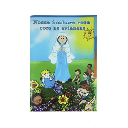 Livro Nossa Senhora Reza com as Crianças