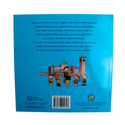 Livro Turma da Mônica Visita Aparecida