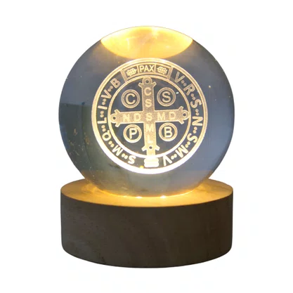 Luminária LED de São Bento - Luz Quente