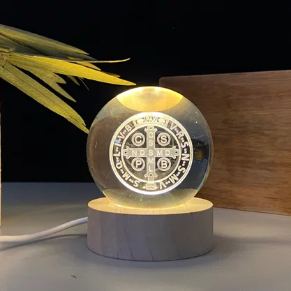 Luminária LED de São Bento - Luz Quente