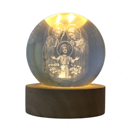 Luminária LED da Sagrada Família - Luz Quente