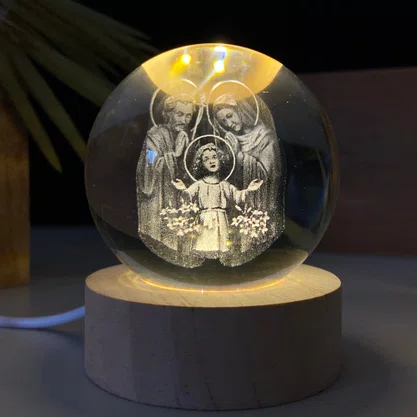 Luminária LED da Sagrada Família - Luz Quente