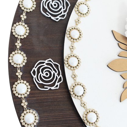 Mandala Mdf Divino Espírito Santo Trabalhado - 43 Cm X 43 Cm