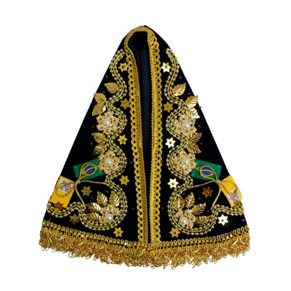 Manto com Touca de Luxo para Fac-símile - 21 cm 