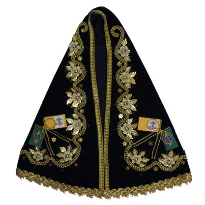 Manto de Nossa Senhora Aparecida - 35cm - Modelo Luxo