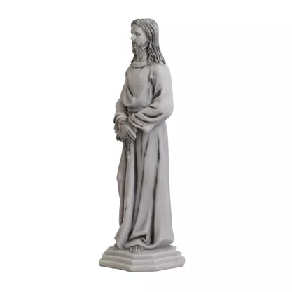 Imagem de Jesus Manietado de Mármore - 40 cm
