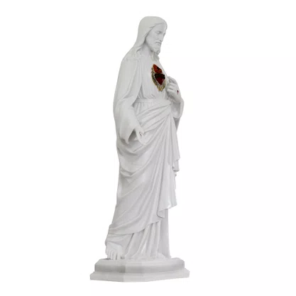 Imagem do Sagrado Coração de Jesus de Mármore - 103 cm