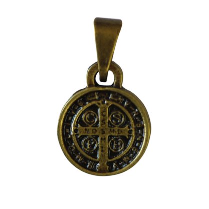 Medalha São Bento Ouro Velho Mini Unidade