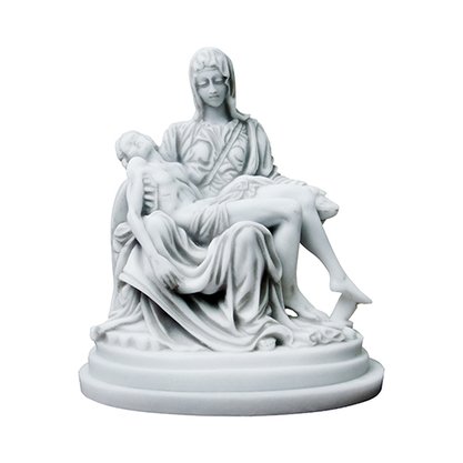 Imagem Nossa Senhora de Pietá Mármore 19cm
