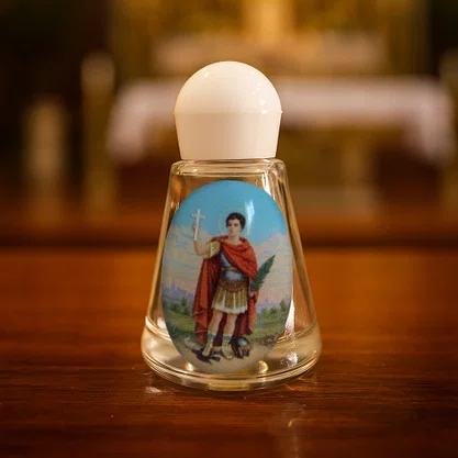 Porta Água Benta Santo Expedito 8 ml