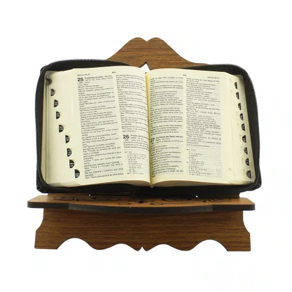 Porta Bíblia de Nossa Senhora Aparecida MDF - 20 cm x 22 cm
