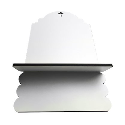 Porta Bíblia MDF Branco 33cm x 20cm