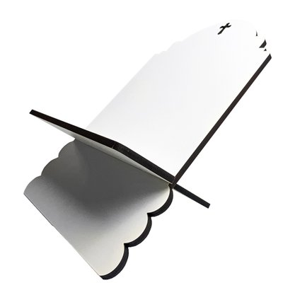 Porta Bíblia MDF Branco 33cm x 20cm