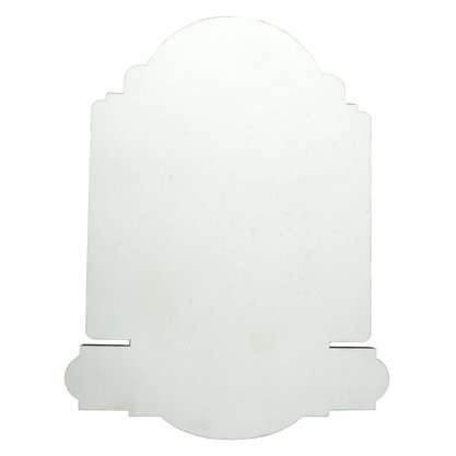 Porta Chaves Santa Dulce dos Pobres Modelo Provençal em MDF Resinado  21 cm