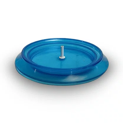Porta Incenso Acrilico Azul 11,5 Cm X 1,5 Cm