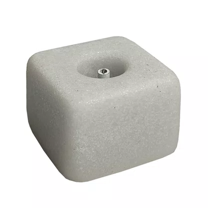 Porta Incenso de Mármore Quadrangular - 3 cm x 2 cm