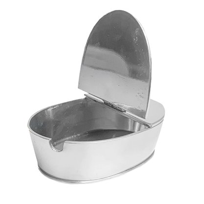 Porta Incenso Prata 10cm