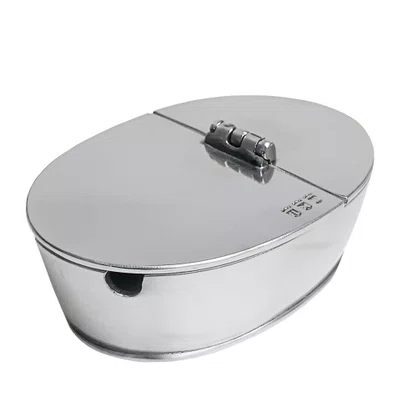 Porta Incenso Prata 10cm