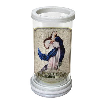 Porta Vela Vidro e Mármore Nossa Senhora da Imaculada Conceição