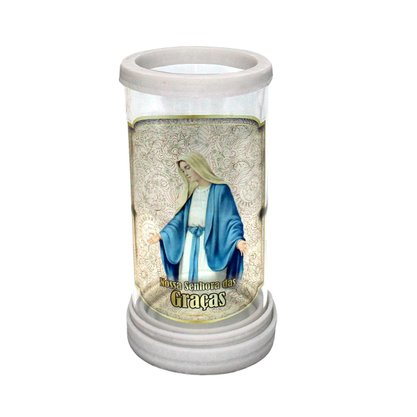 Porta Vela Vidro e Mármore Nossa Senhora das Graças