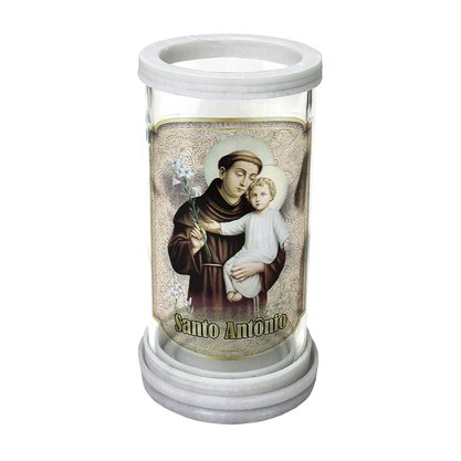 Porta Vela Vidro e Mármore Santo Antônio 