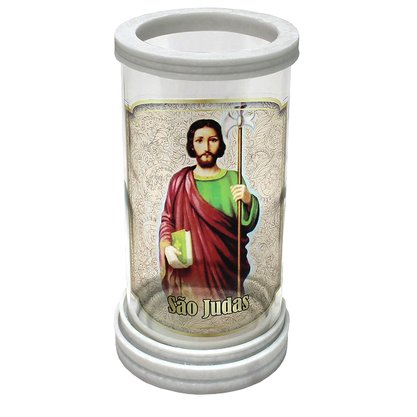 Porta Vela Vidro e Mármore São Judas Tadeu