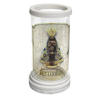 Porta Vela Vidro e Mármore Nossa Senhora Aparecida
