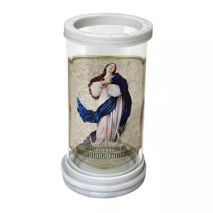 Porta Vela Vidro e Mármore Nossa Senhora da Imaculada Conceição
