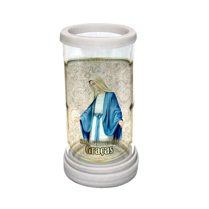 Porta Vela Vidro e Mármore Nossa Senhora das Graças