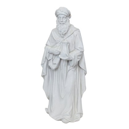 Presépio de 11 Peças em Mármore Natural - 43 Cm