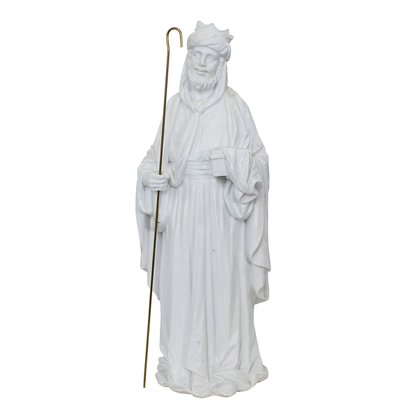 Presépio de 11 Peças em Mármore Natural - 43 Cm