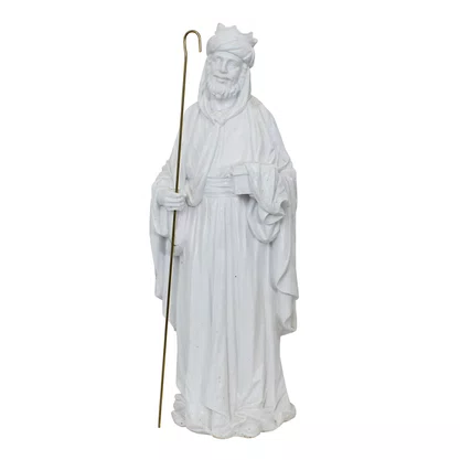 Presépio de 11 Peças em Mármore Natural - 43 Cm