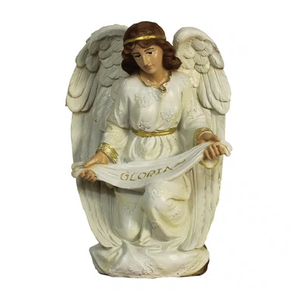 Presépio de Resina Nacional 12 Peças - 30 cm