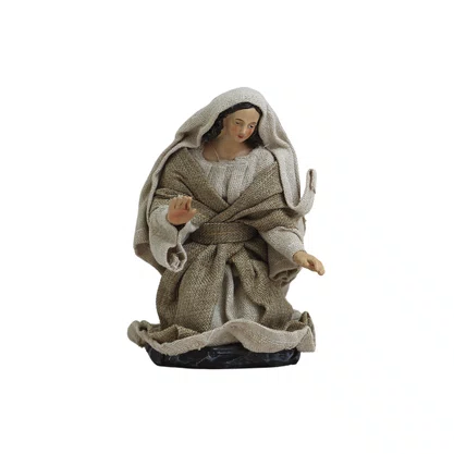 Presépio de Resina Vestes Linho 11 Peça - 20 cm